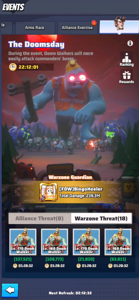 Doomsday - Warzone Threat