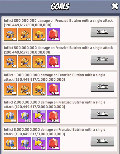 Mutant Bulldog event - Goals 1
