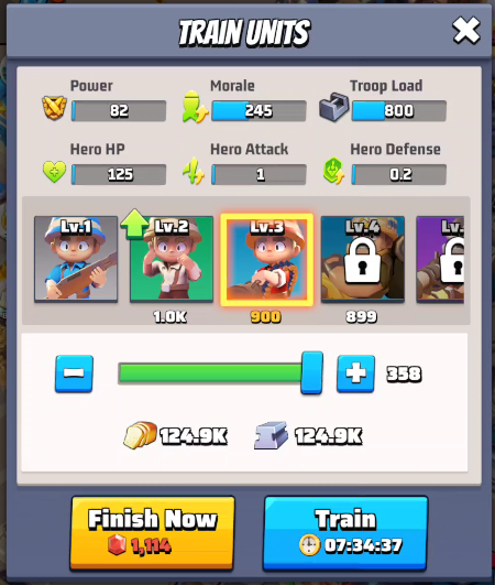 Soldier level 4