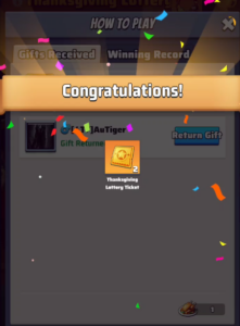 🦃Thanksgiving Event – Special event – Gift turkeys, collect lottery ...