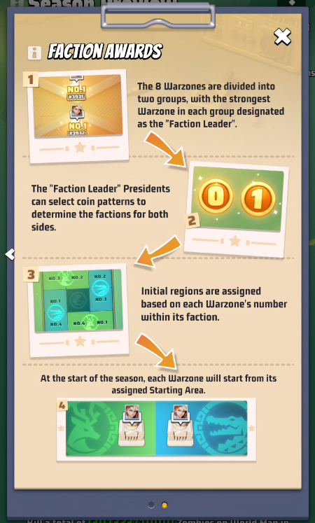 Season 6 Lost Rainforest -   Day 1 -  Faction Awards