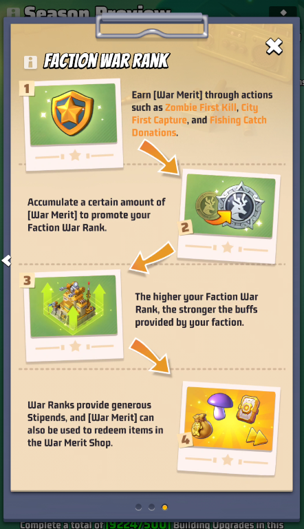 Season 6 Lost Rainforest -   Day 2 - Faction War Rank