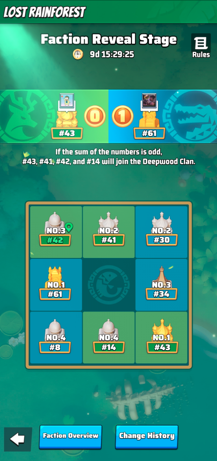 Season 6 Pre-Season  - Faction Awards - Faction Reveal Stage