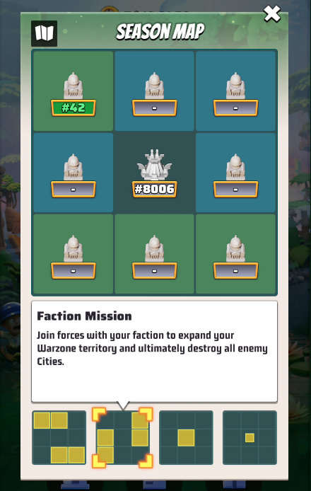 Season 6 Grouping Season map 2