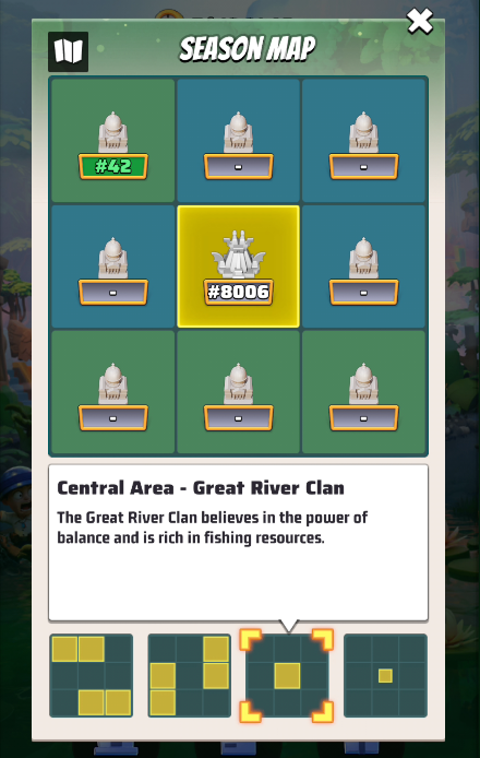 Season 6 Grouping Season map 3