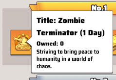 Purge Action Ranking Rewards Zombie Terminator