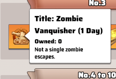 Purge Action Ranking Rewards Zombie Vanquisher