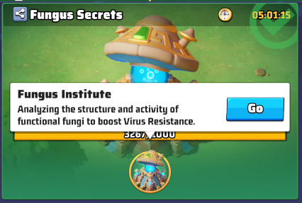 Fungus Secrets mission description