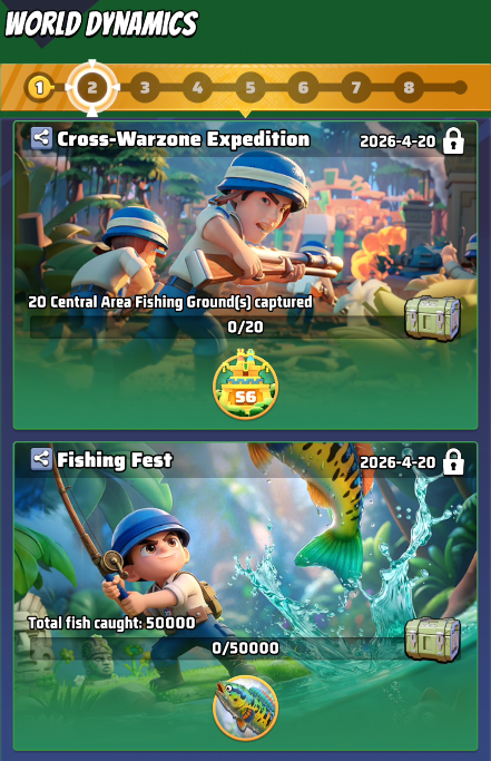 Season 6 Week 2 Cross-Warzone Expedition and Fishing Fest