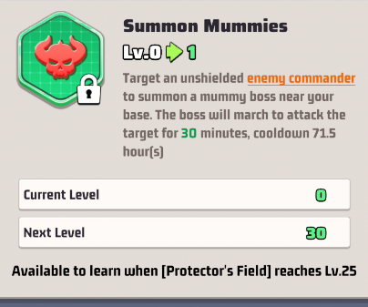 Summon Mummies