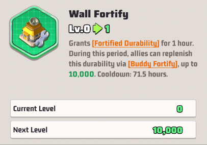 Wall Fortify