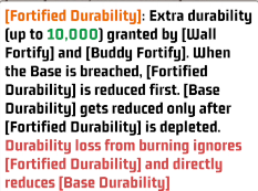 Fortified Durability explanation